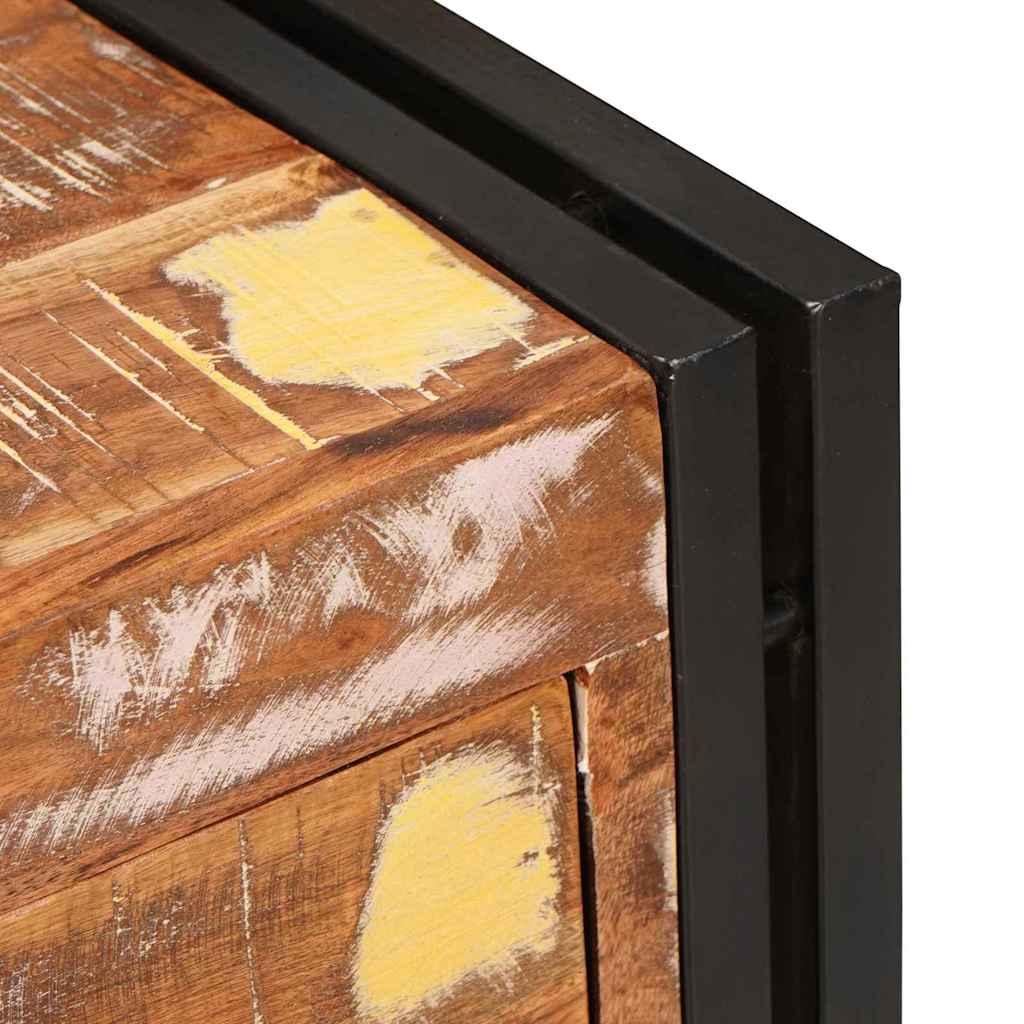 Sideboard Braun 66 x 33 x 70 cm recyceltes Massivholz